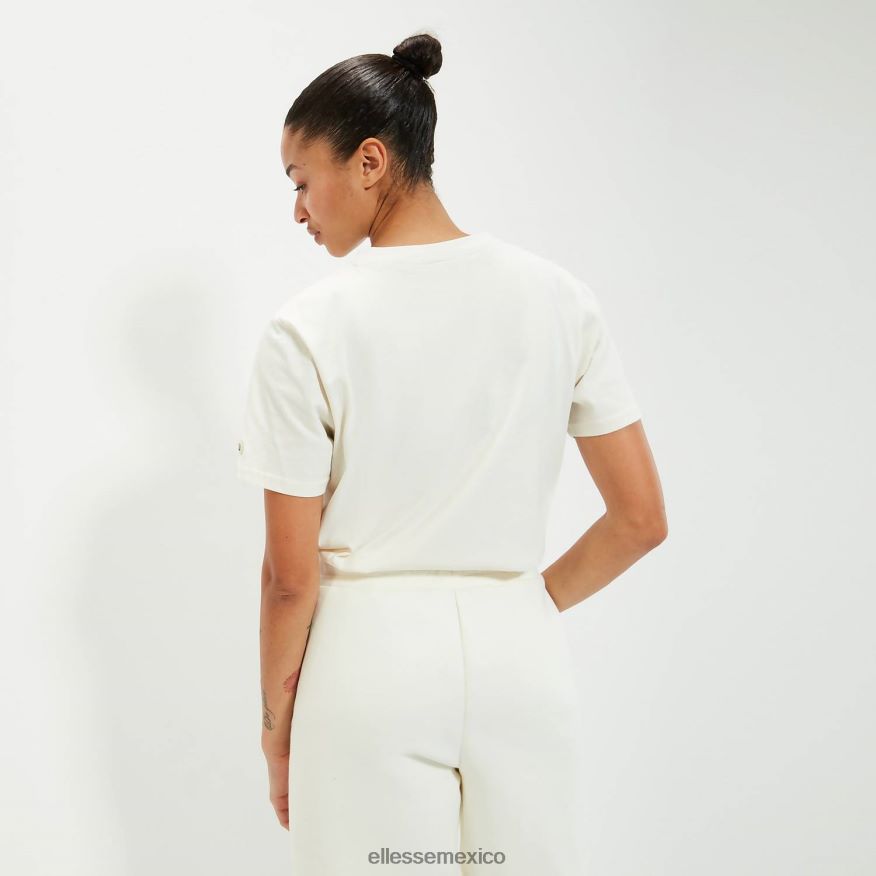 ropa mx Ellesse unisexo camiseta de melodía blanquecino 84X86H81