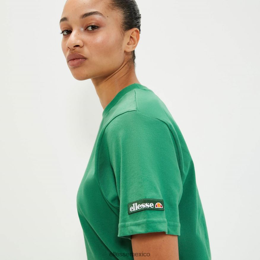 ropa mx Ellesse unisexo camiseta de melodía verde 84X86H80