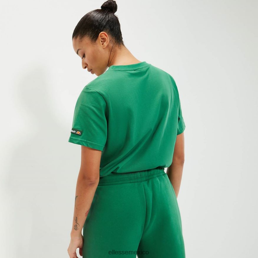 ropa mx Ellesse unisexo camiseta de melodía verde 84X86H80