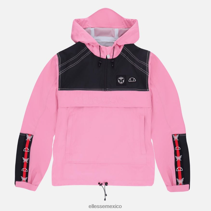 ropa mx Ellesse unisexo chaqueta cortavientos del mañana rosa 84X86H11