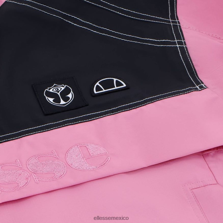 ropa mx Ellesse unisexo chaqueta cortavientos del mañana rosa 84X86H11
