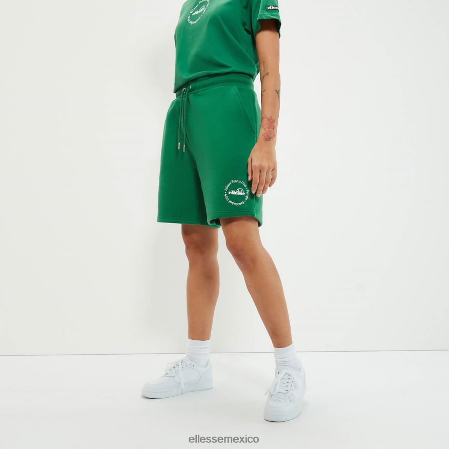 ropa mx Ellesse unisexo fontansa corta verde 84X86H136