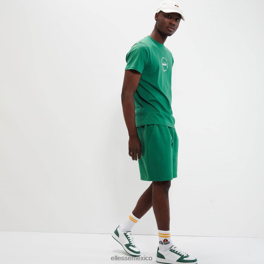 ropa mx Ellesse unisexo fontansa corta verde 84X86H136