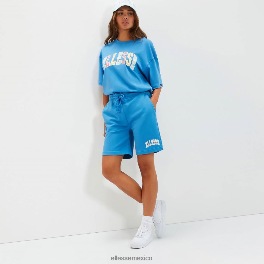 ropa mx Ellesse unisexo refugio corto azul 84X86H141