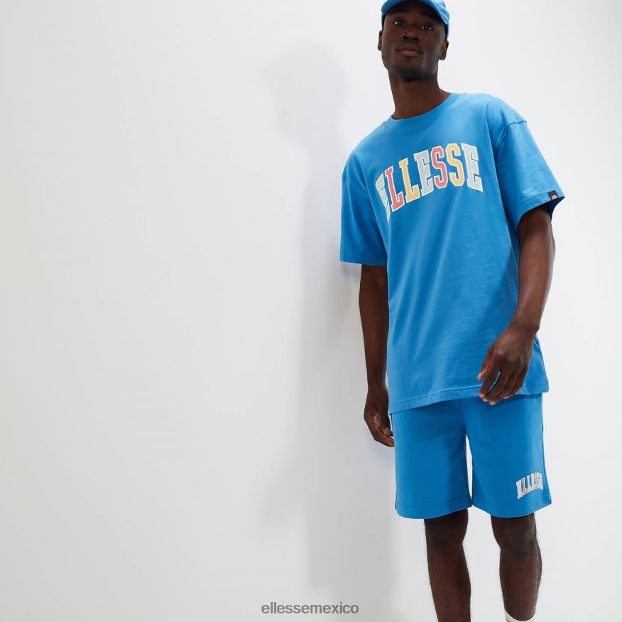 ropa mx Ellesse unisexo refugio corto azul 84X86H141