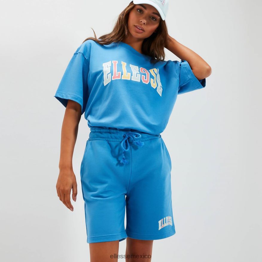 ropa mx Ellesse unisexo refugio corto azul 84X86H141