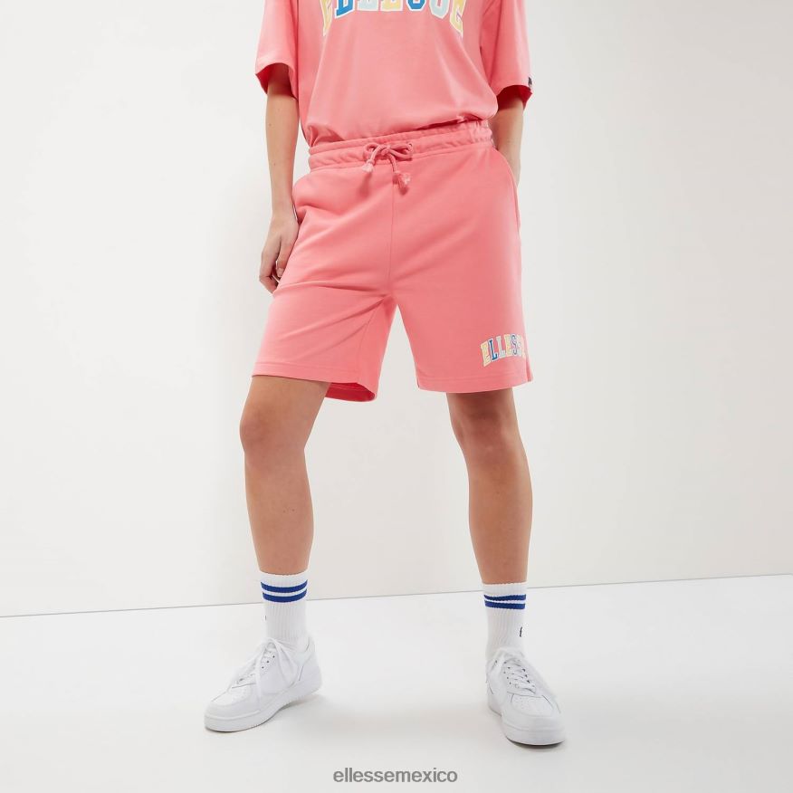 ropa mx Ellesse unisexo refugio corto rosa 84X86H140