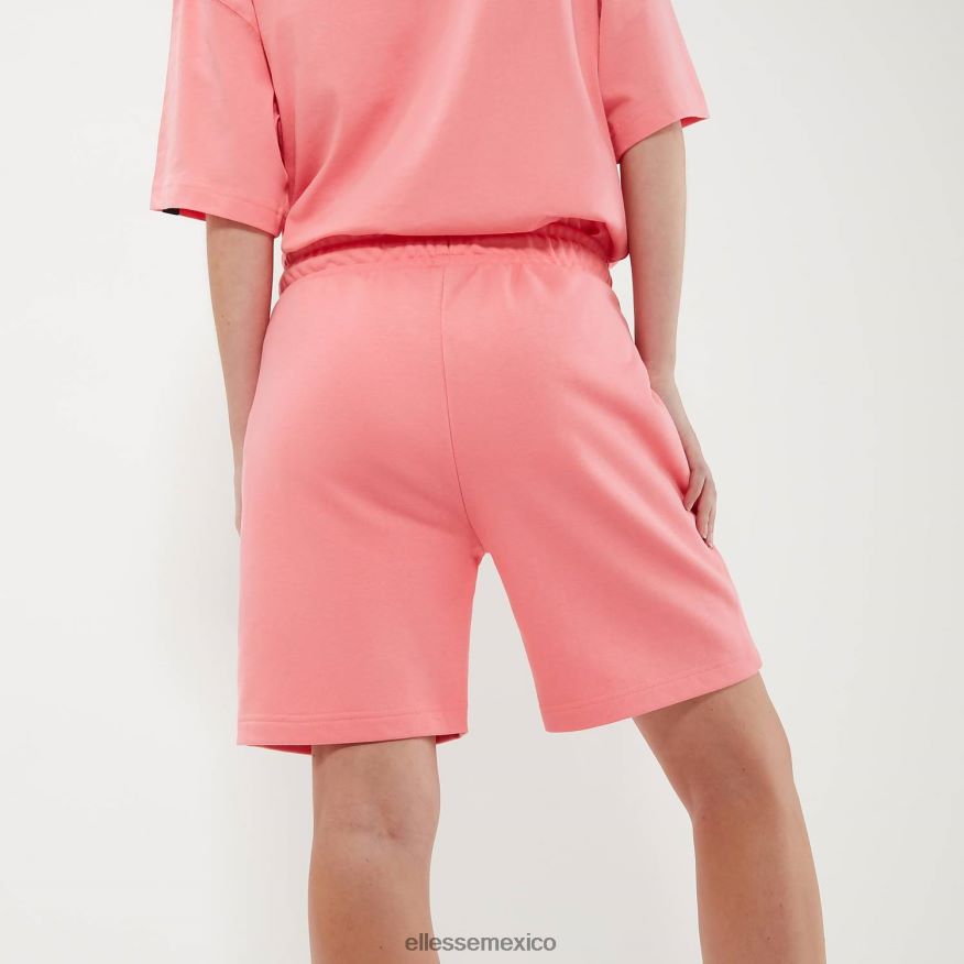 ropa mx Ellesse unisexo refugio corto rosa 84X86H140