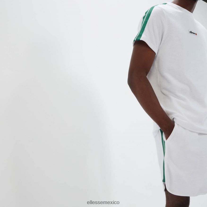 ropa mx Ellesse unisexo sipe corto blanco 84X86H137