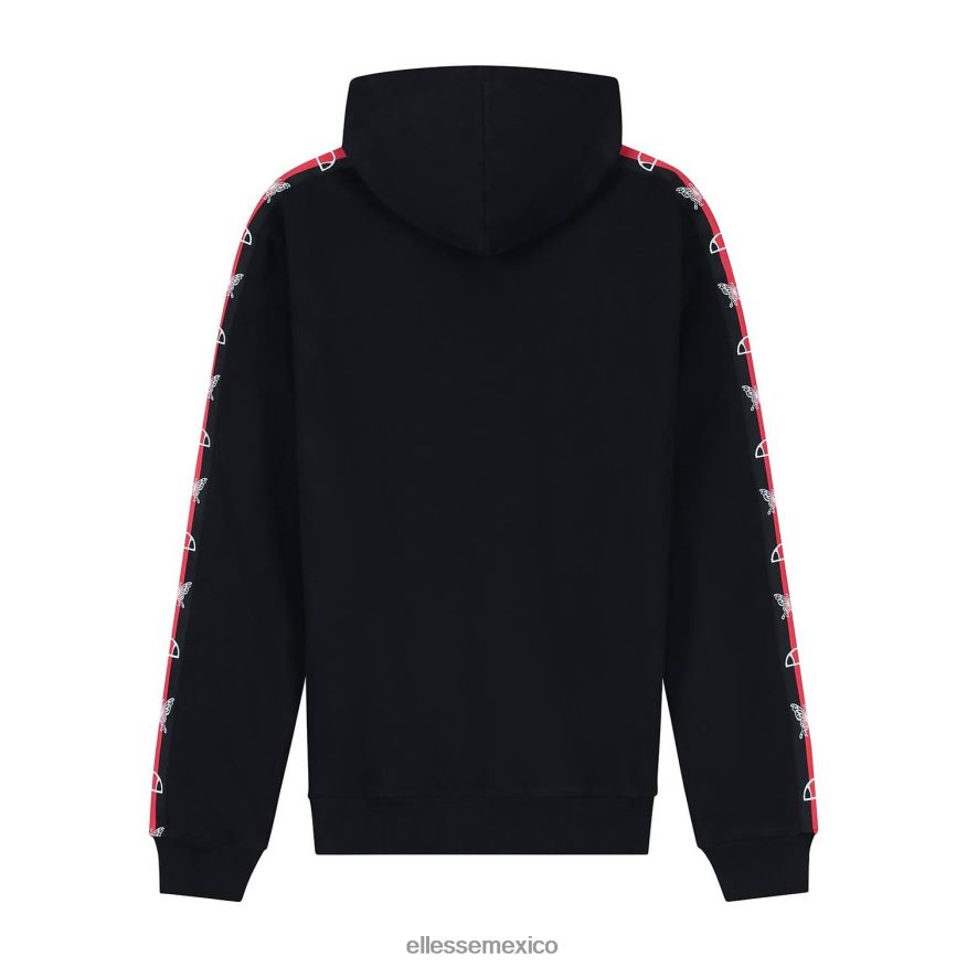 ropa mx Ellesse unisexo el mundo del mañana con capucha negro 84X86H44