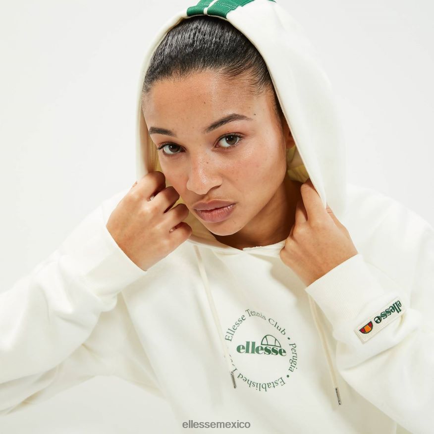 ropa mx Ellesse unisexo sudadera con capucha giaradini blanquecino 84X86H28
