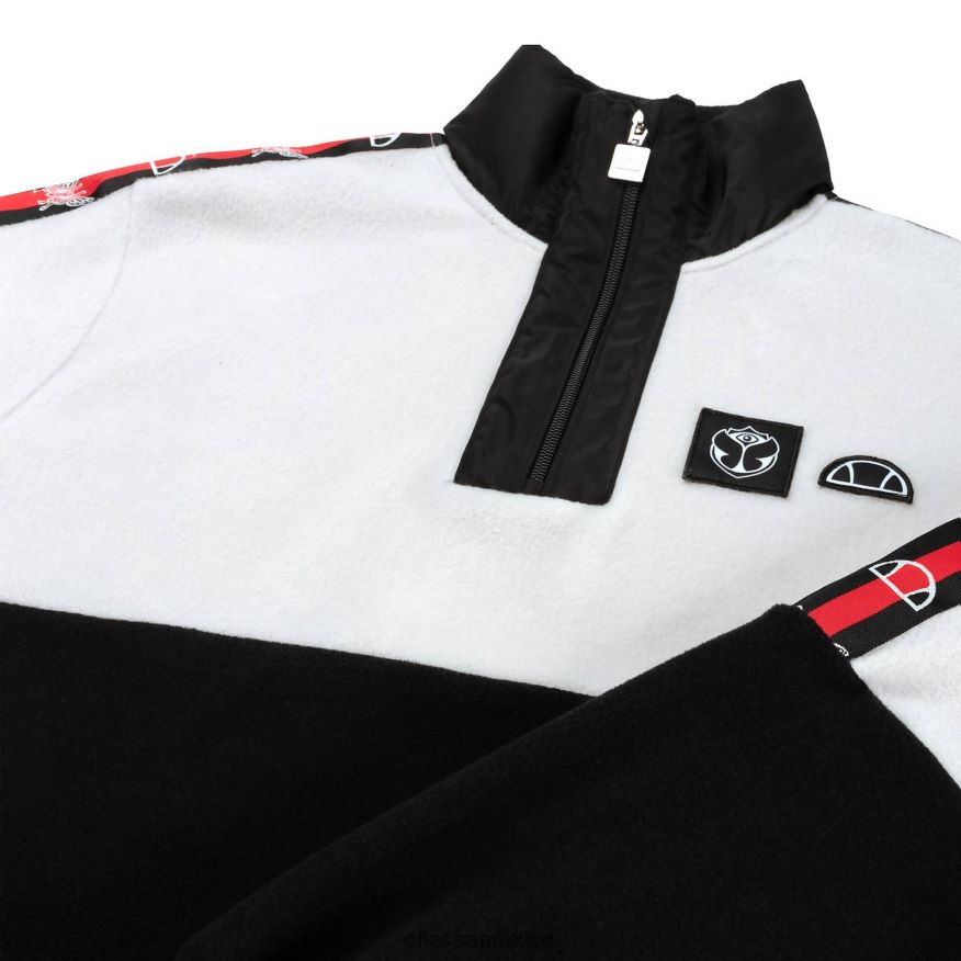 ropa mx Ellesse unisexo sudadera polar del mundo del mañana negro 84X86H46